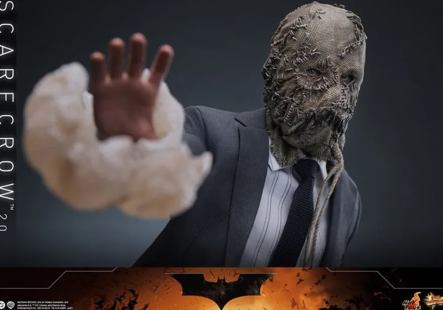 Batman Begins Movie Masterpiece Actionfigur 1/6 Scarecrow 2.0 30 cm