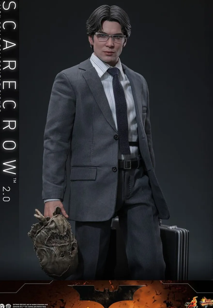 Batman Begins Movie Masterpiece Actionfigur 1/6 Scarecrow 2.0 30 cm