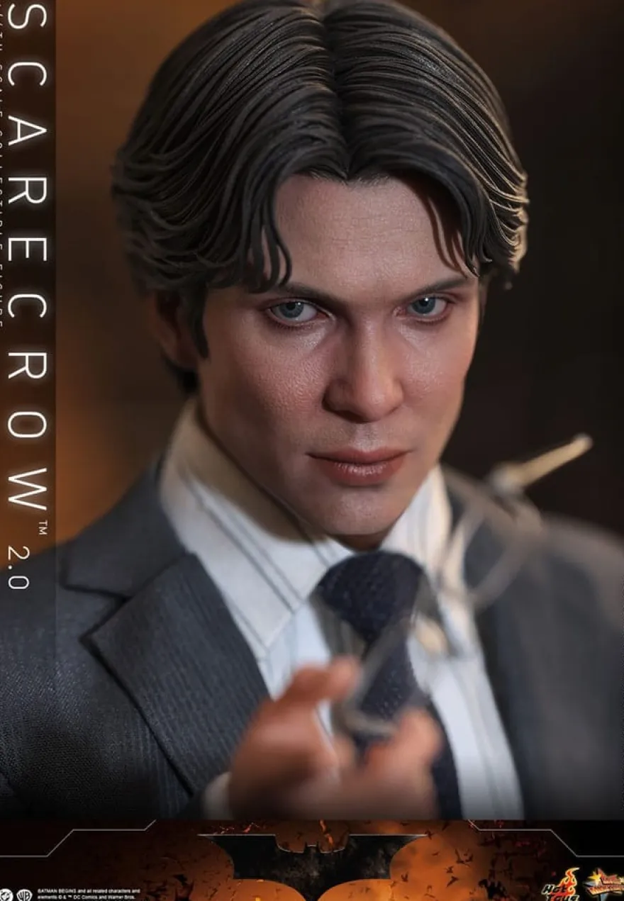 Batman Begins Movie Masterpiece Actionfigur 1/6 Scarecrow 2.0 30 cm
