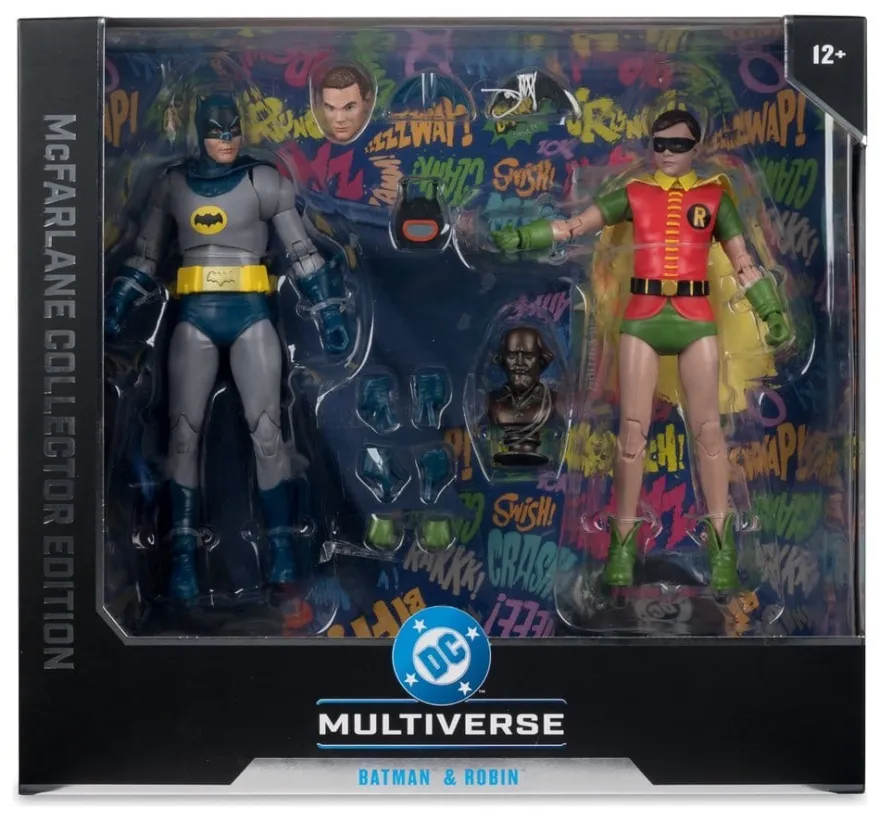 Batman Classic TV Series DC Multiverse McFarlane Collector Edition Actionfiguren 2er-Pack