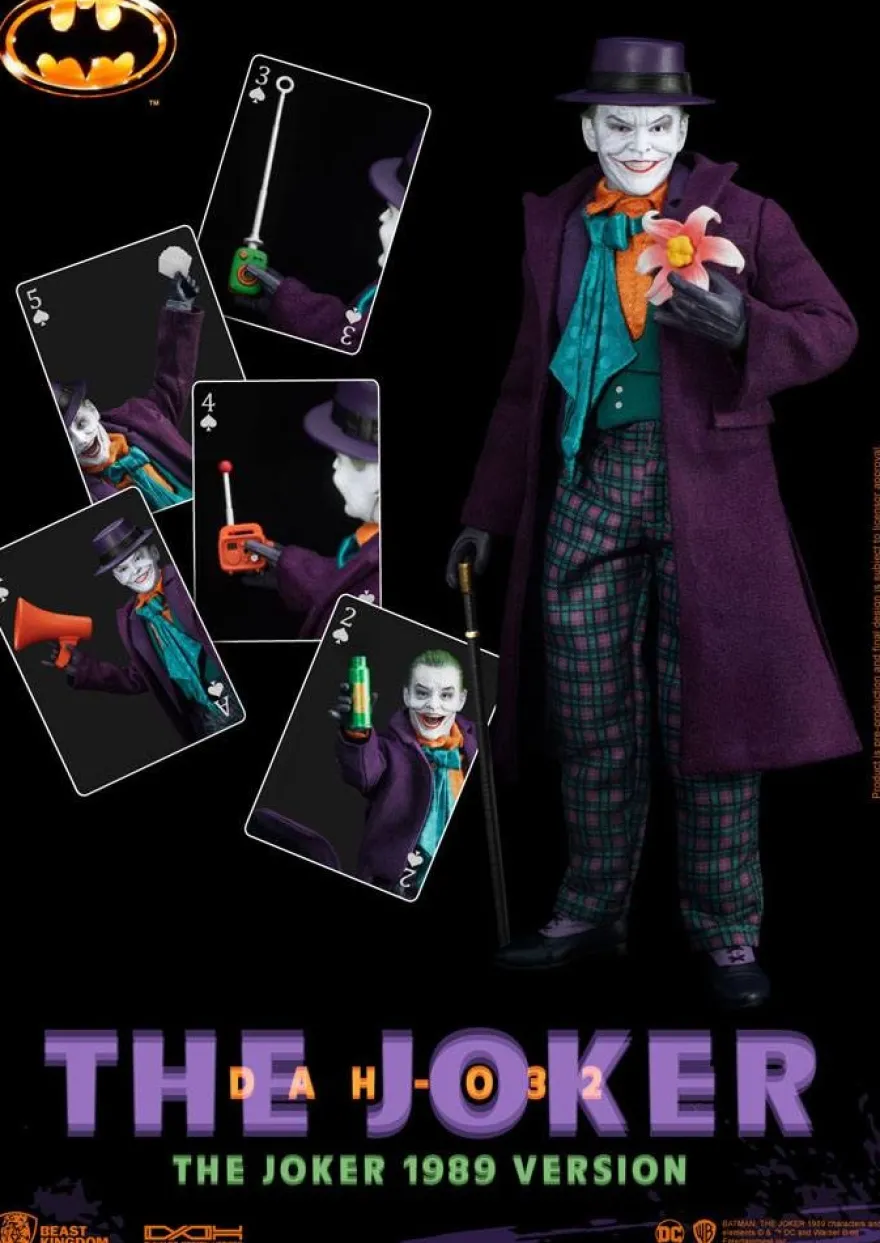 Batman 1989 Dynamic 8ction Heroes Actionfigur Joker