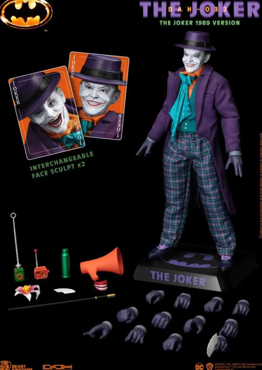 Batman 1989 Dynamic 8ction Heroes Actionfigur Joker