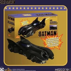 Batman 1989 5 Points Actionfigur 9,5 cm Batmobil