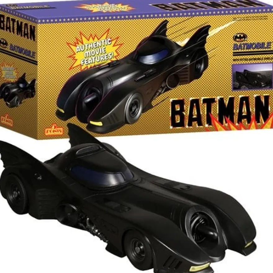 Batman 1989 5 Points Actionfigur 9,5 cm Batmobil
