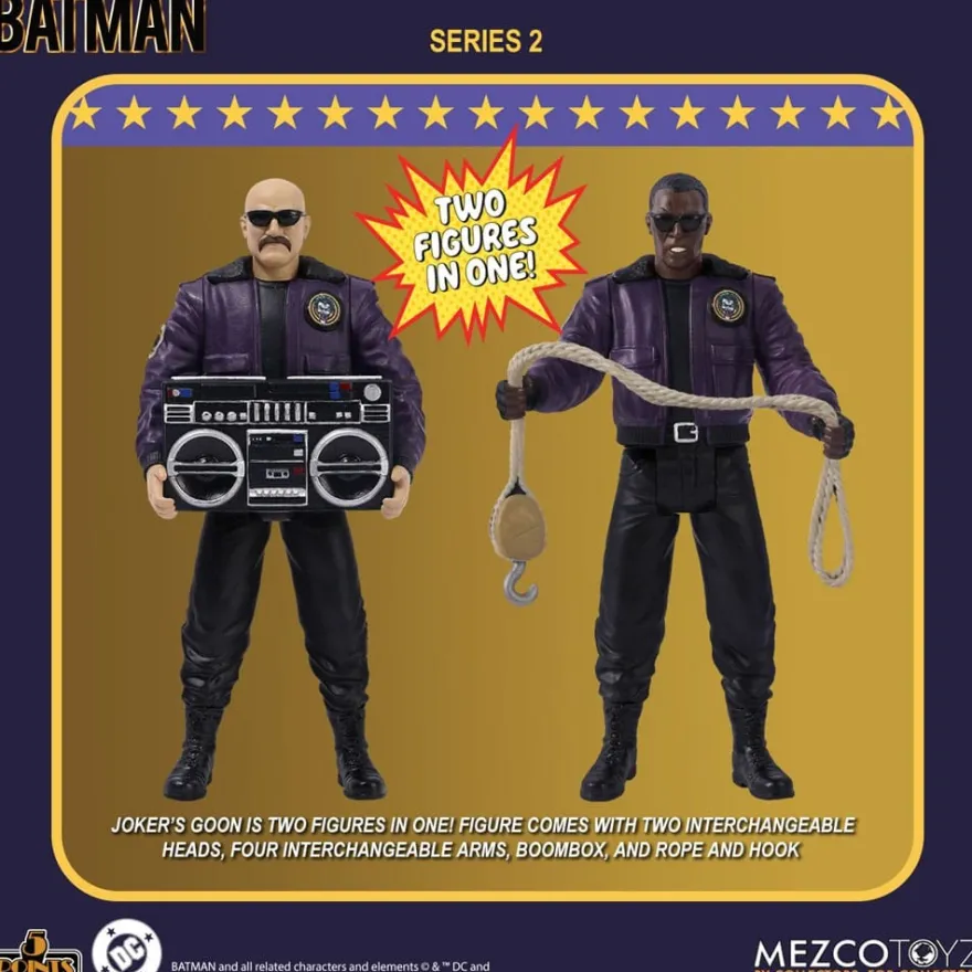 Batman (1989) 5 Points Actionfiguren 9 cm Series 2 Sortiert (3)