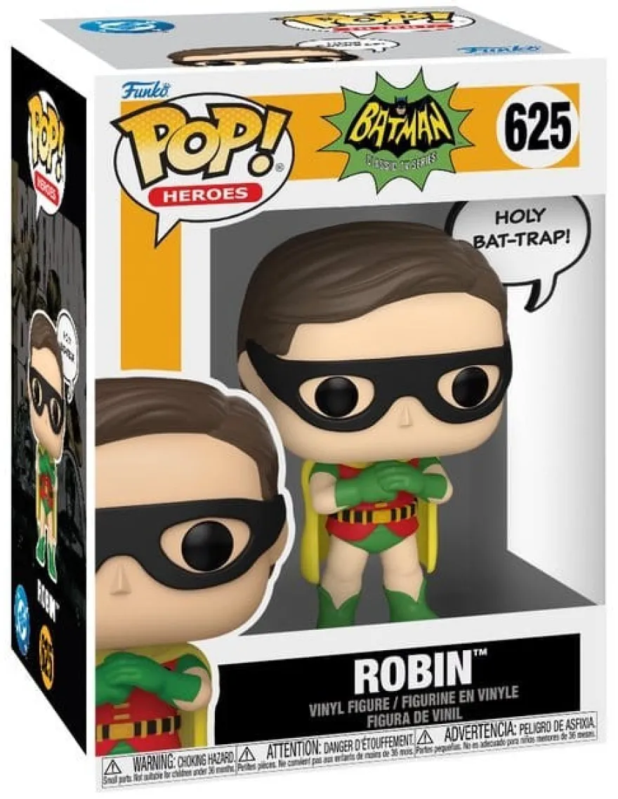 Batman 66 POP! Vinyl Figur Robin 9 cm