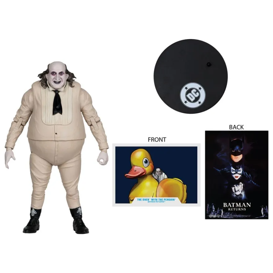 Batmans Rückkehr DC Multiverse Fahrzeug mit Actionfigur The Duck & Penguin