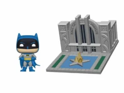 Batman 80th Anniversary Funko Pop! Town Vinylfigur Batman & Hall of Justice