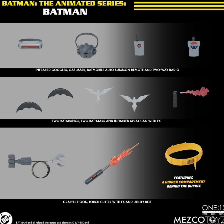 Batman: The Animated Series Actionfigur 1/12 Batman 17 cm
