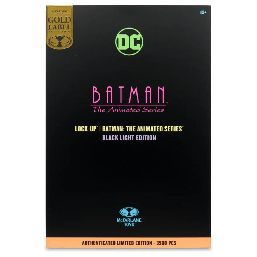Batman: The Animated Series DC Direct Build-A Actionfigur Wave 5 Lock-Up Black Light Edition
