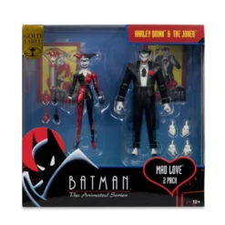 Batman: The Animated Series DC Direct Actionfiguren Harley Quinn & The Joker (Gold Label) 18 cm