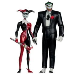 Batman: The Animated Series DC Direct Actionfiguren Harley Quinn & The Joker (Gold Label) 18 cm
