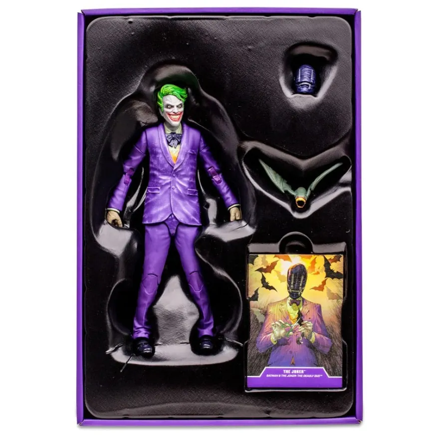 Batman & The Joker: The Deadly Duo DC Multiverse Actionfigur The Joker (Gold Label) 18 cm