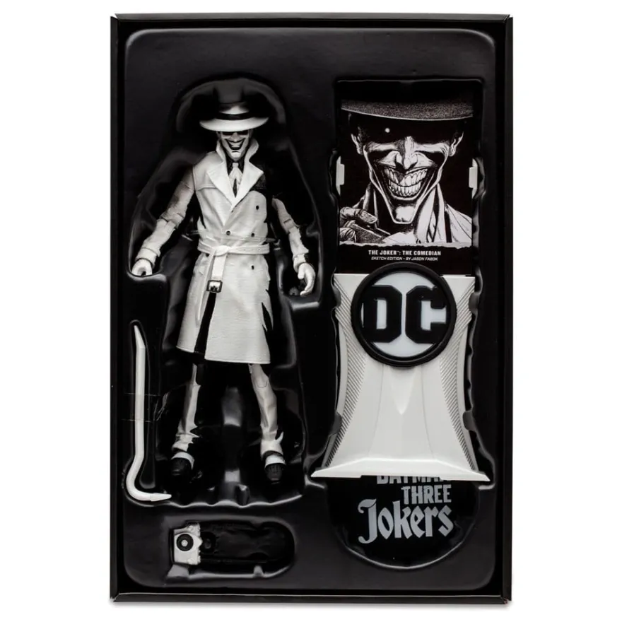 Batman: Three Jokers DC Multiverse Actionfigur The Joker: The Comedian Sketch Edition (Gold Label) 1