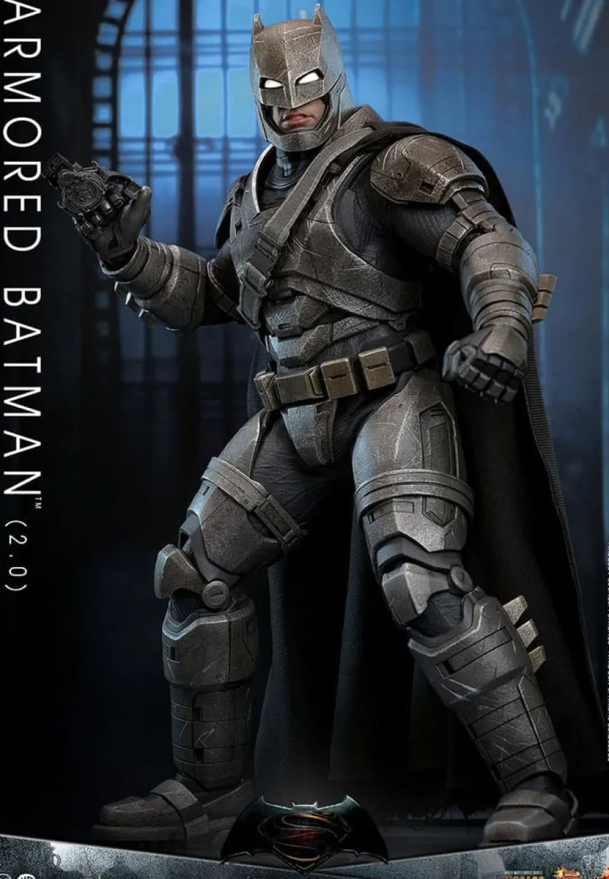 Batman v Superman: Dawn of Justice Movie Masterpiece Actionfigur 1/6 Armored Batman 2.0 33 cm