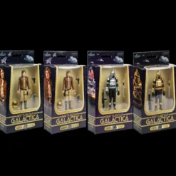 Battlestar Galactica 3.75 Inch Wave 1 Actionfiguren-Set (4)