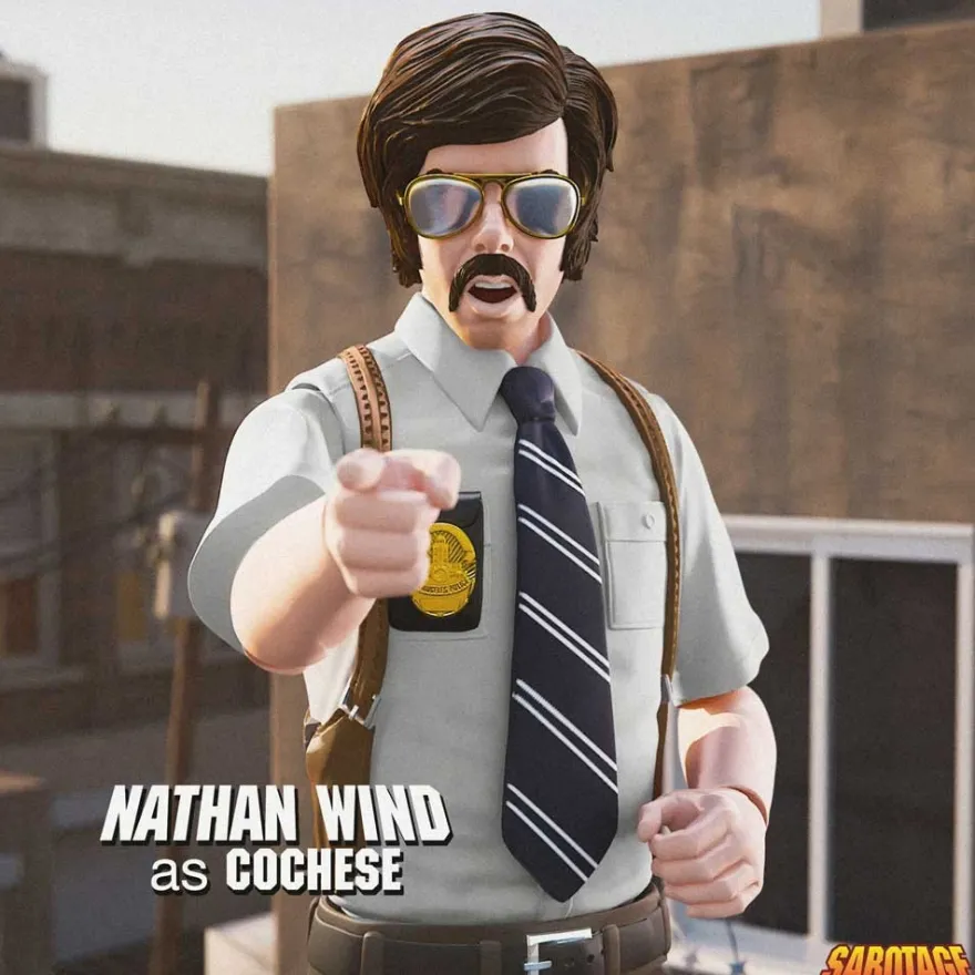 Beastie Boys ULTIMATES! Wave 1 Nathan Wind as Cochese Sabotage