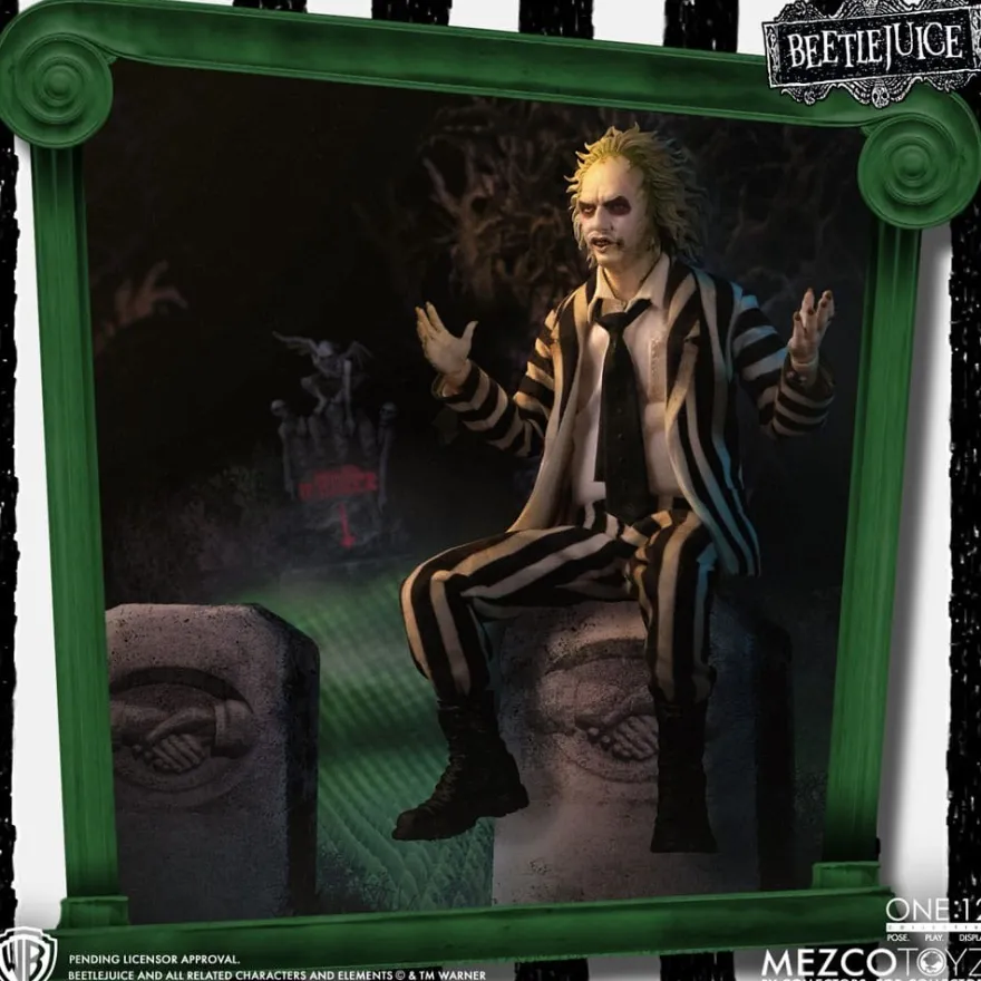 Beetlejuice Actionfigur 1/12 Beetlejuice Deluxe Edition 18 cm
