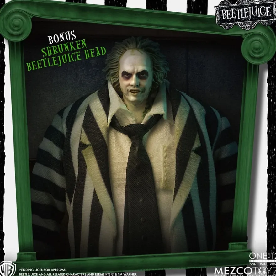 Beetlejuice Actionfigur 1/12 Beetlejuice Deluxe Edition 18 cm