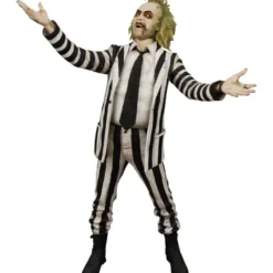 Beetlejuice 1988 Actionfigur 1/4 Striped Suit Beetlejuice 45 cm