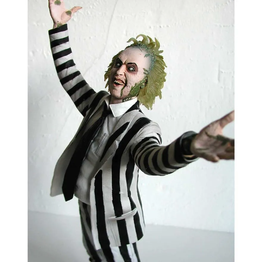 Beetlejuice 1988 Actionfigur 1/4 Striped Suit Beetlejuice 45 cm