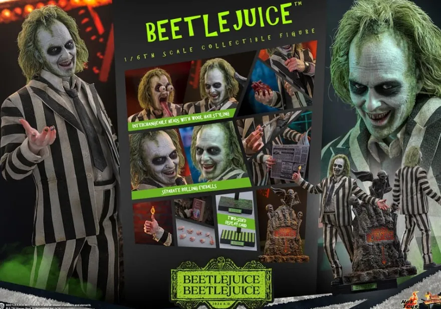 Beetlejuice Beetlejuice Movie Masterpiece Actionfigur 1/6 Beetlejuice 30 cm