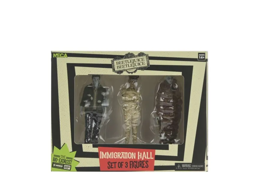 Beetlejuice 2 Immigration Hall 3er-Set 1