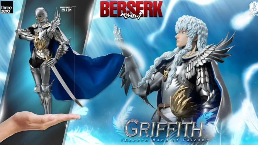 Berserk Actionfigur 1/6 Griffith (Reborn Band of Falcon) Deluxe Edition 40 cm