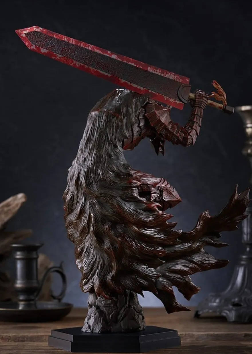 Berserk Pop Up Parade PVC Figur Guts (Berserker Armor): Bloody Paint Ver. L Size 28 cm