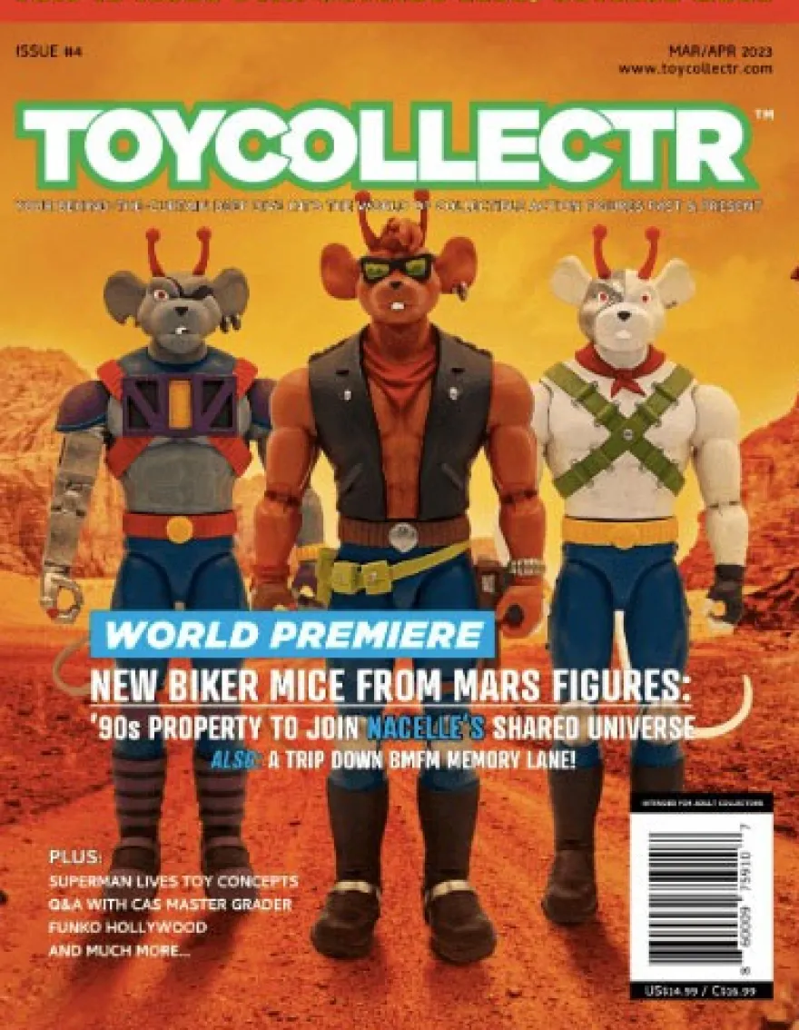 Biker Mice from Mars Actionfiguren Set - Throttle, Vinnie & Modo