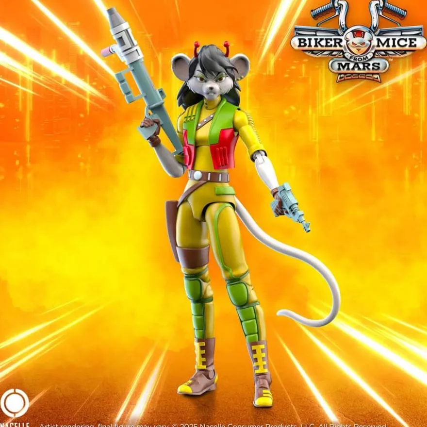 Biker Mice From Mars Actionfigur Carbine 23 cm