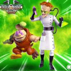 Biker Mice From Mars Actionfigur Karbunkle & Fred The Mutant 23 cm