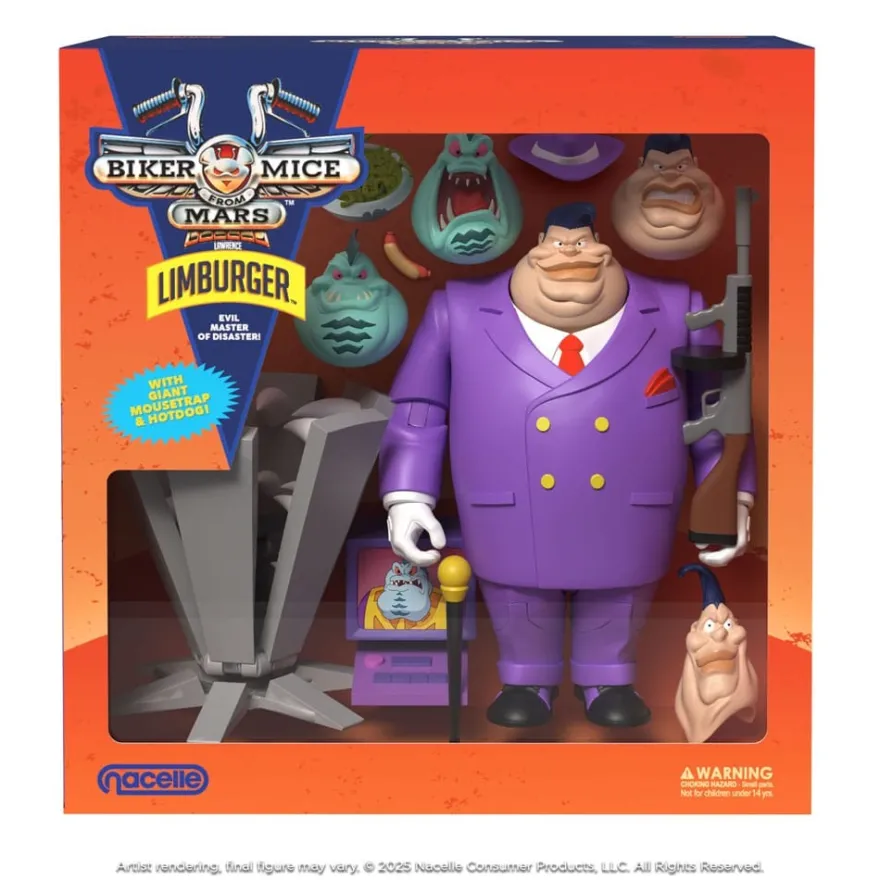 Biker Mice From Mars Actionfigur Limburger 23 cm