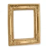 Bilderrahmen aus Kunststoff - 1:12 - gold - 6,5 x 5,5 cm