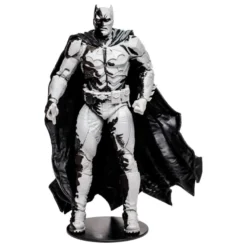 Black Adam Page Punchers Actionfigur & Comic Batman Line Art Variant (Gold Label)