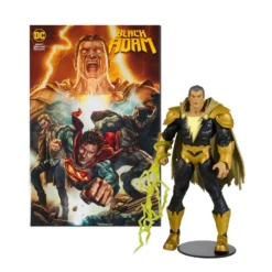 Black Adam Page Punchers Actionfigur & Comic Black Adam