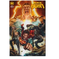 Black Adam Page Punchers Actionfigur & Comic Black Adam