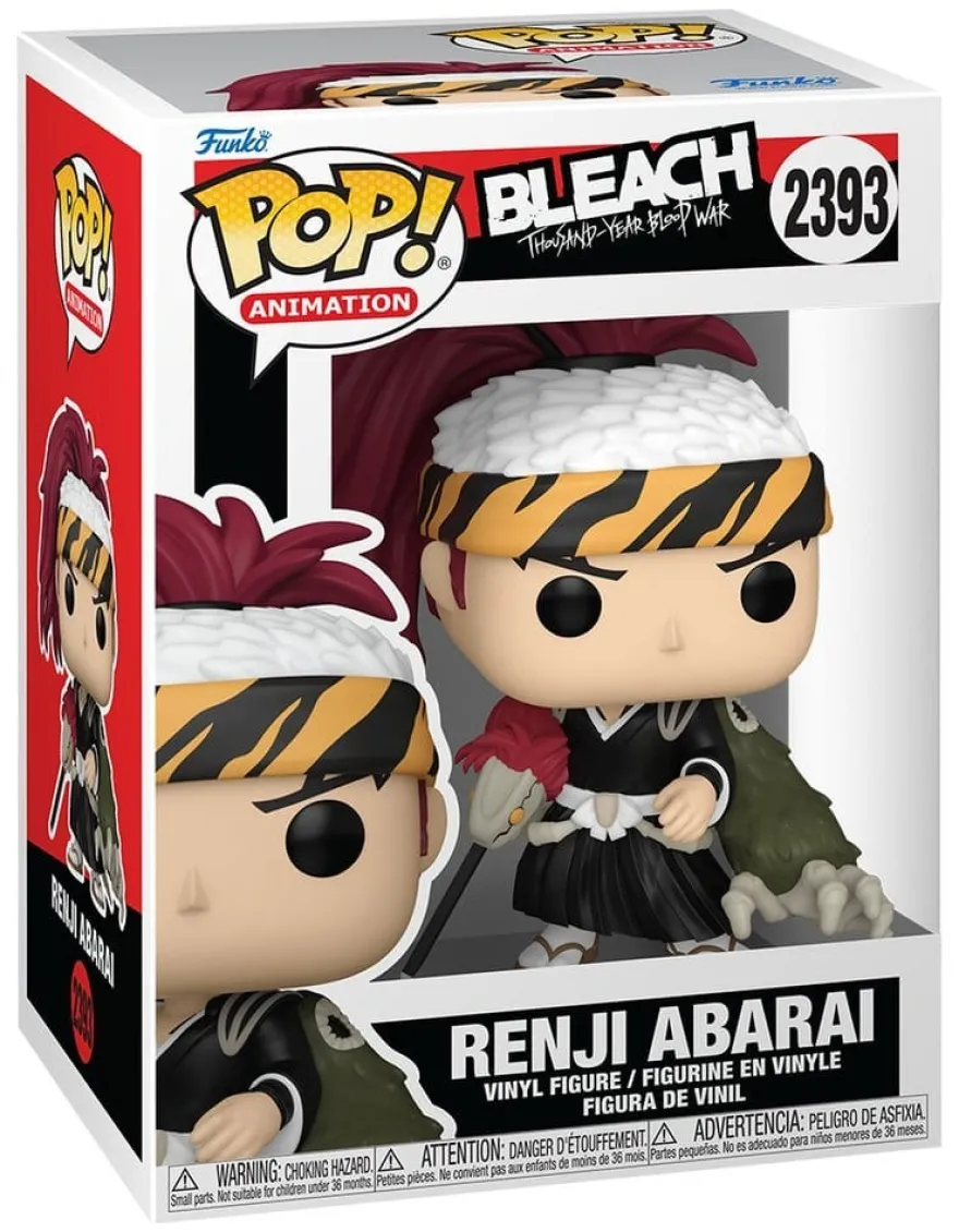 Bleach POP! Animation Vinyl Figur Renji Bankai 9 cm