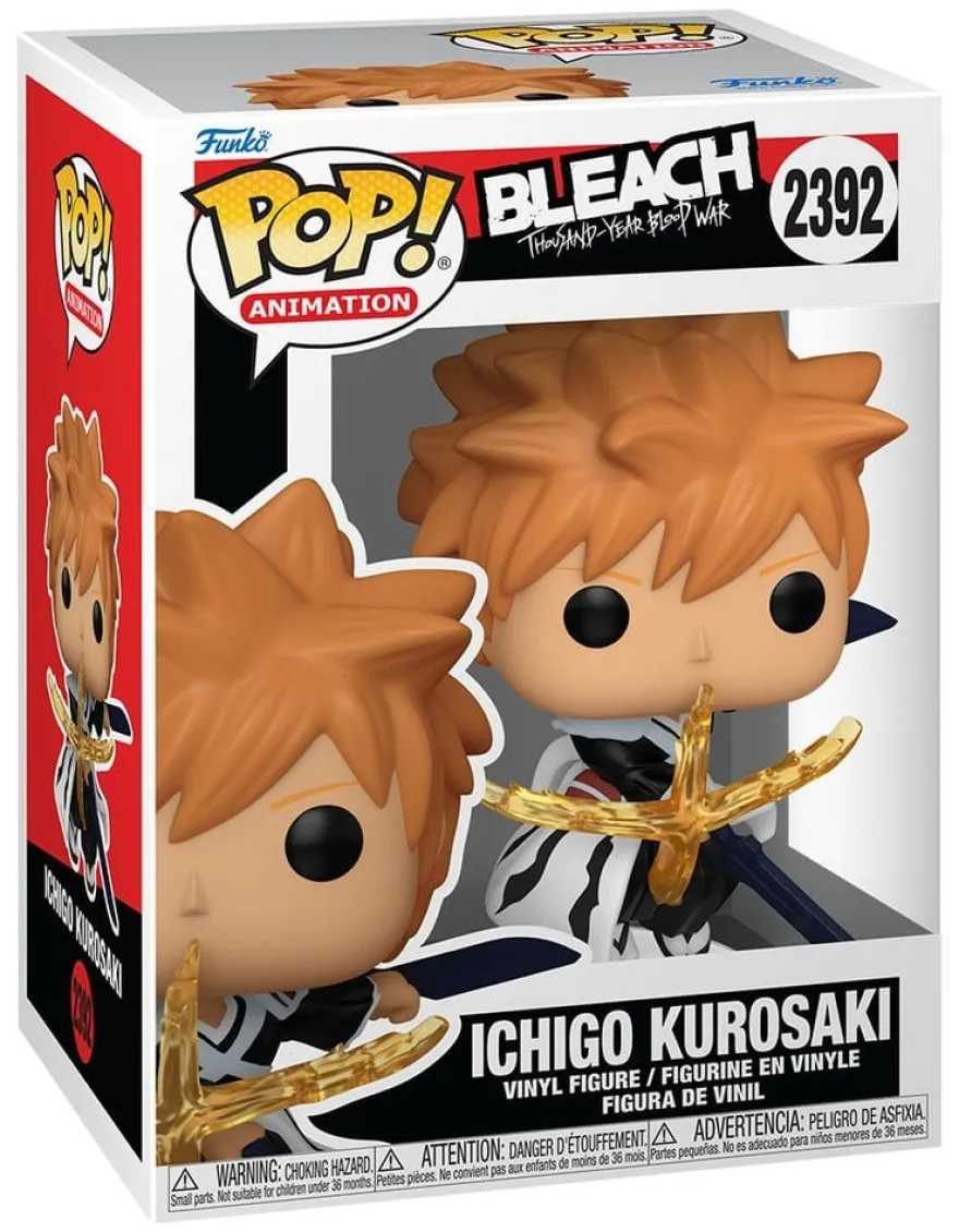 Bleach POP! Animation Vinyl Figur Ichigo 9 cm