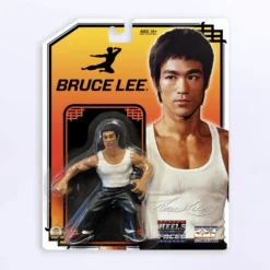 Bruce Lee (Dragon) White Tank Top Actionfigur - 11 cm