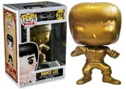 Bruce Lee Enter The Dragon Funko Pop! Vinylfigur Bruce Lee (Gold) 218 Exclusive