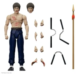 Bruce Lee Ultimates Actionfigur Bruce The Fighter