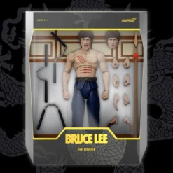 Bruce Lee Ultimates Actionfigur Bruce The Fighter
