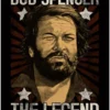 Bud Spencer Blechschild The Legend 30 x 40 cm