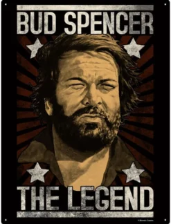 Bud Spencer Blechschild The Legend 30 x 40 cm