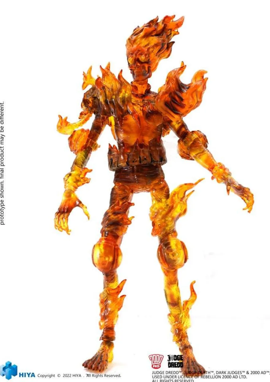 B-Ware 2000 AD Exquisite Mini Actionfigur 1/18 Judge Fire - Teil abgebrochen