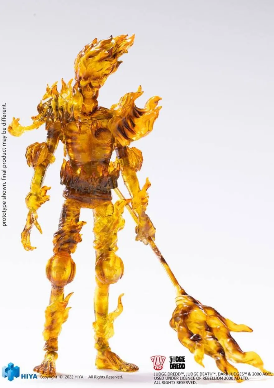 B-Ware 2000 AD Exquisite Mini Actionfigur 1/18 Judge Fire - Teil abgebrochen
