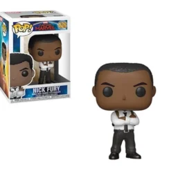 B-Ware Captain Marvel Funko Pop! Vinylfigur Nick Fury 428 - verschmutzte Verpackung