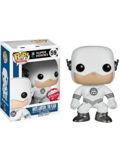 B-Ware DC Funko Pop! Vinylfigur White Lantern The Flash 59 Exclusive - schmutzige Verpackung