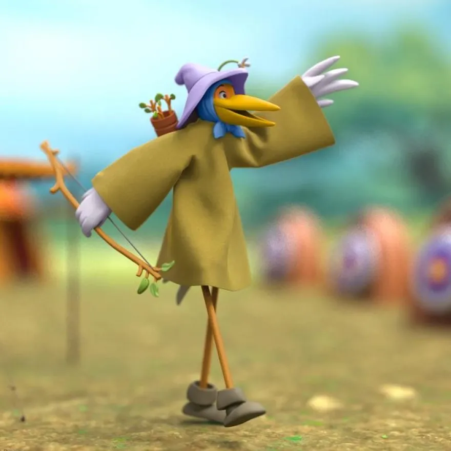 B-Ware: Disney Ultimates Actionfigur Robin Hood mit Stork